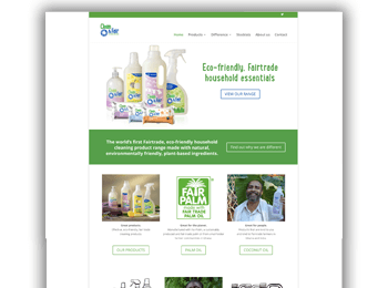 Fair Trade Website Design