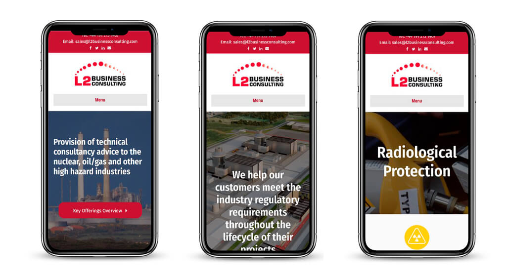 Oil and Gas Website Design