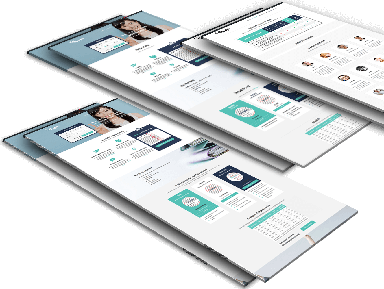Win Win Case Study 1 Academic Tutoring Website Design Multilanguage