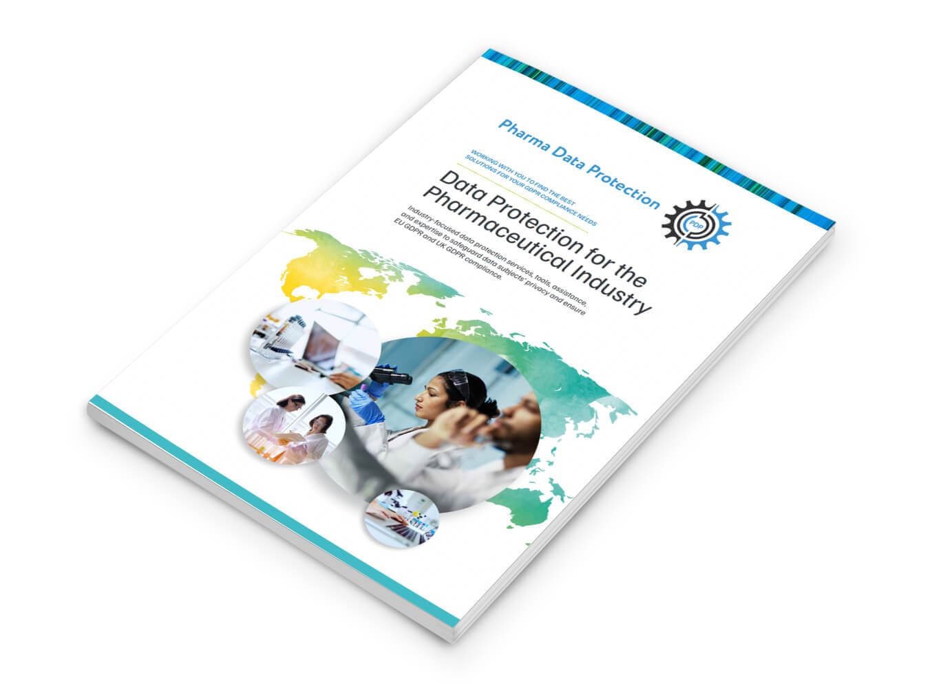 PDP brochure mock up Sales brochures